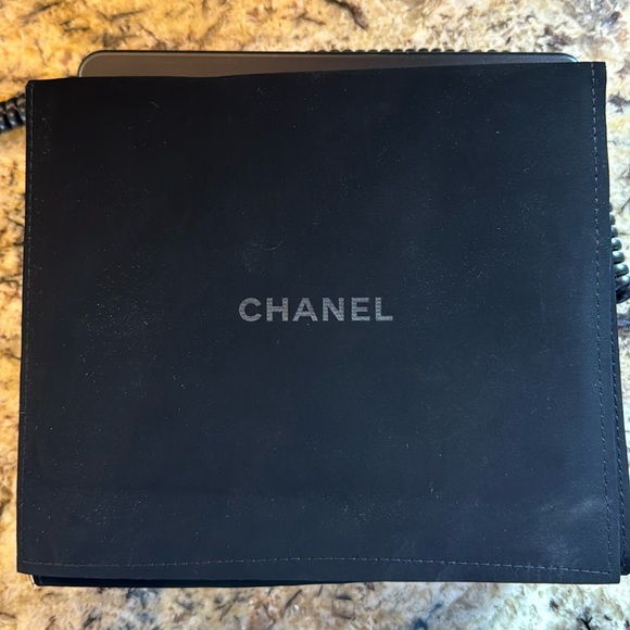 Chanel Jewelry Necklace or Belt Protective Case In Black - Picture 2 of 5